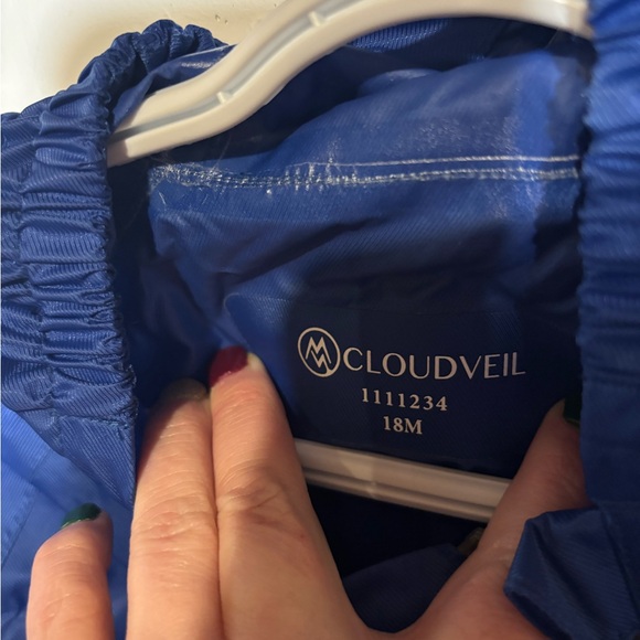 Blue and Gray Kids' Rainsuit - Picture 2 of 2